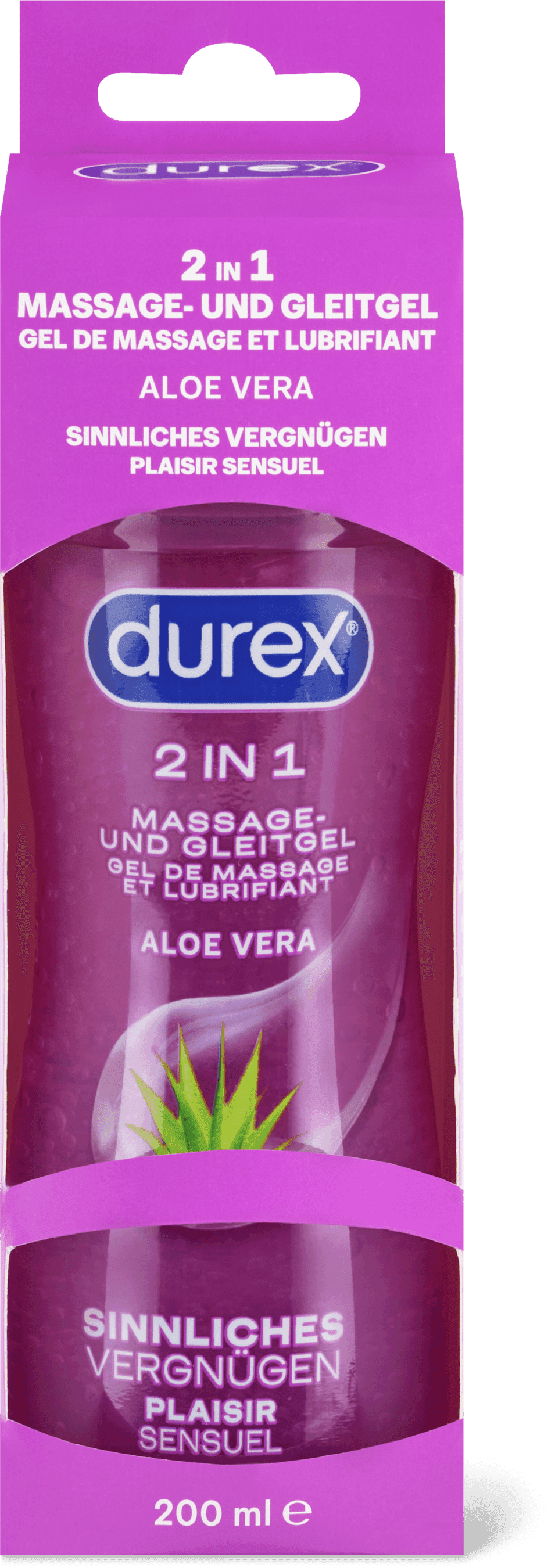 2in1 Massage- und Gleitgel